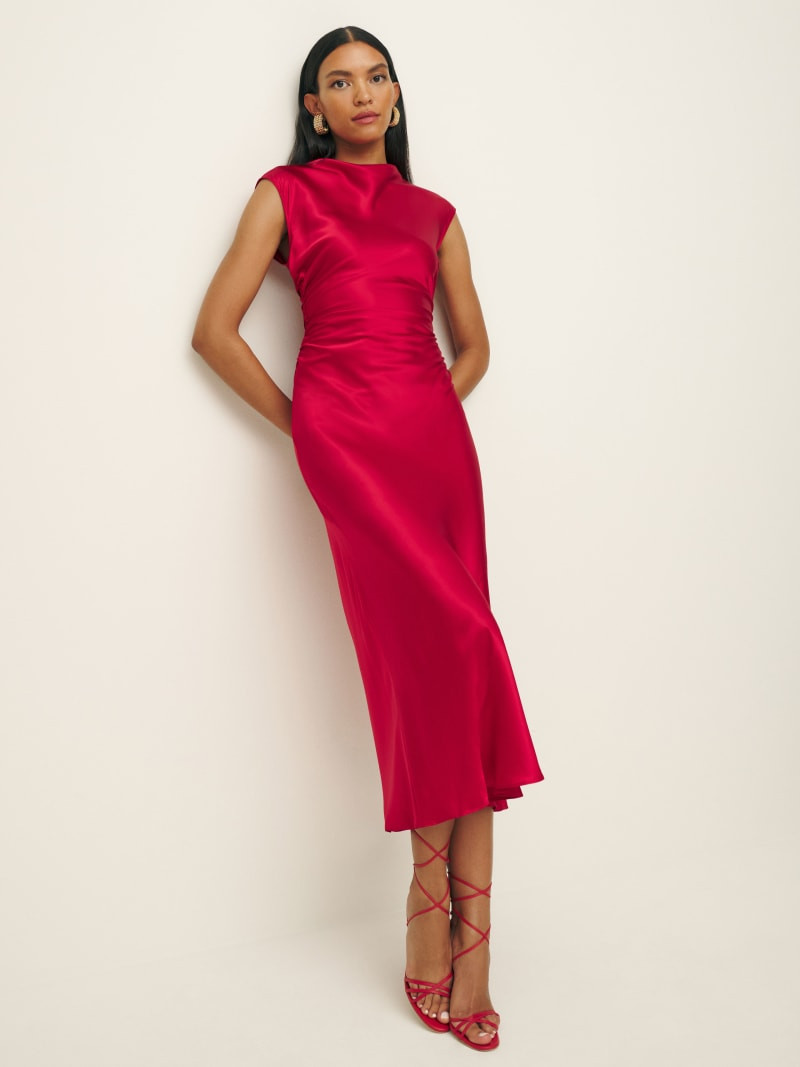 Veida Silk Dress | Reformation (Global)