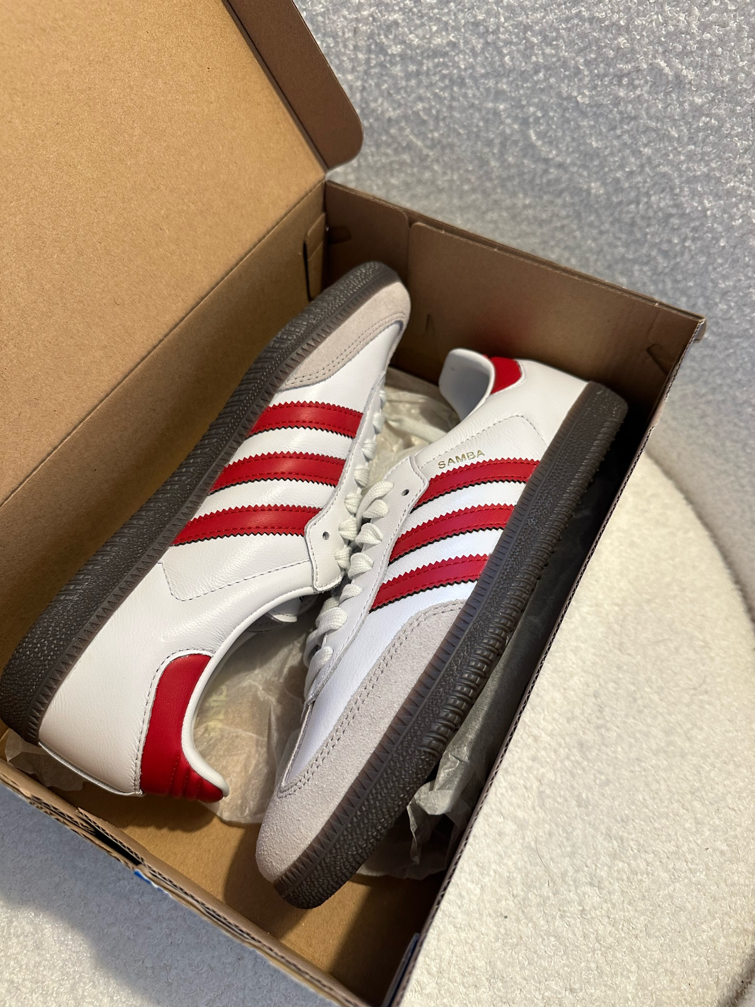 Finally got my hands on a pair of samba’s . Can’t wait to style these 



#LTKstyletip #LTKSeasonal #LTKshoecrush