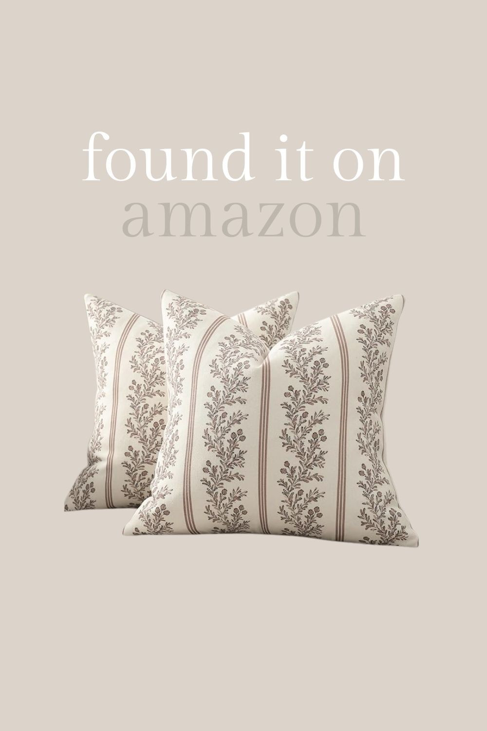 Found the cutest pillow covers with a mix of striped and block prints. They come in multiple sizes. 

#LTKSeasonal #LTKHome