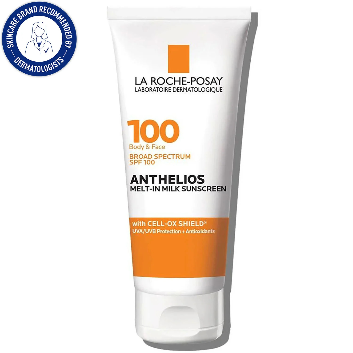 La Roche-Posay Anthelios Melt-In Milk Sunscreen for Face and Body SPF 100, 3.0 fl oz | Walmart (US)
