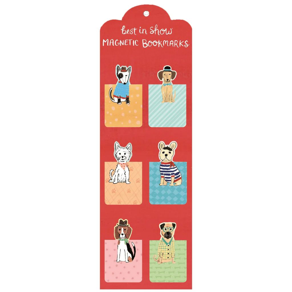 Best in Show Magnetic Bookmarks | Galison