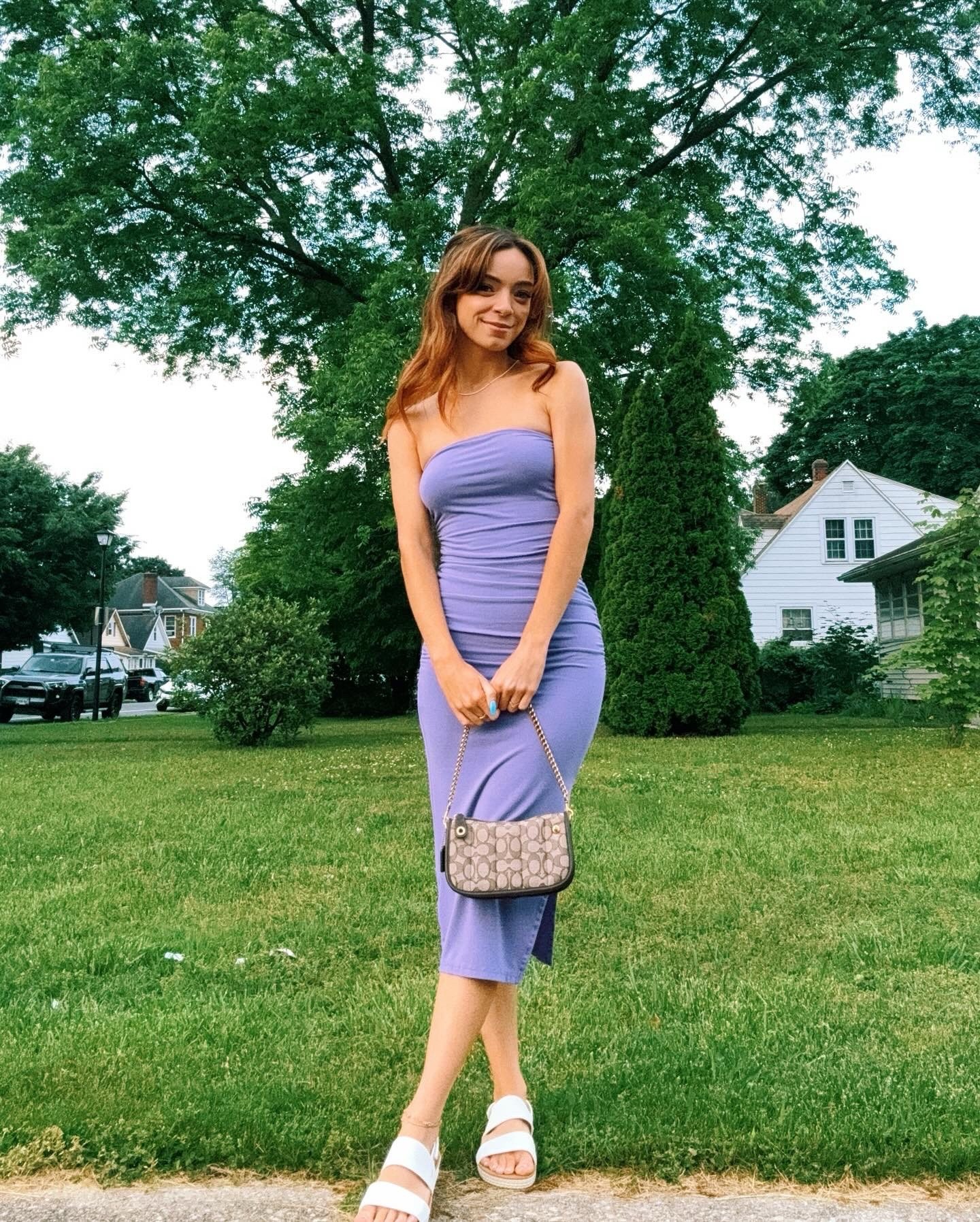 The perfect summer dress 💜 feeling snatchedddd

#LTKFindsUnder50 #LTKParties