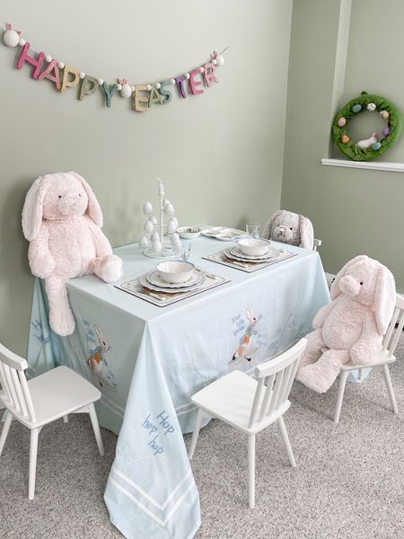 Easter table in the playroom!

#LTKkids #LTKSeasonal #LTKfamily