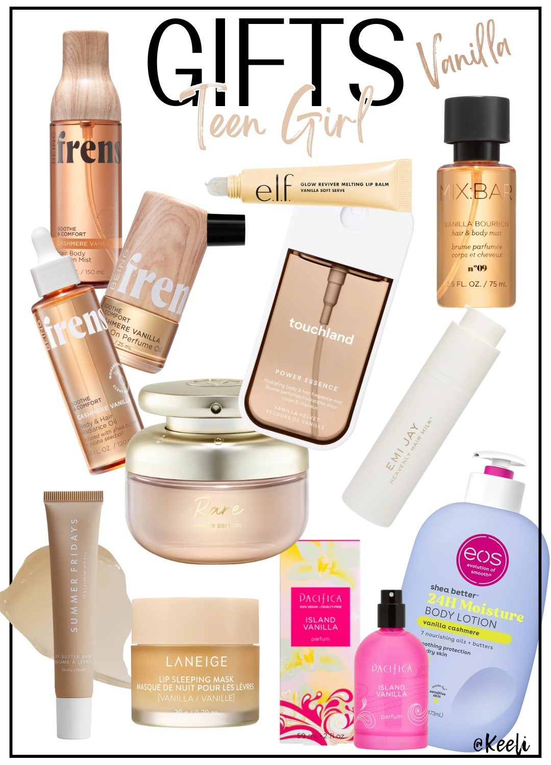 Gift ideas for teen girls who are obsessed with vanilla!#giftideas#teengirl#vanilla

#LTKGiftGuide #LTKFindsUnder50 #LTKBeauty #liketkit @liketoknow.it https://liketk.it/5FHT1