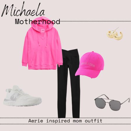 AERIE inspired mom outfit! 