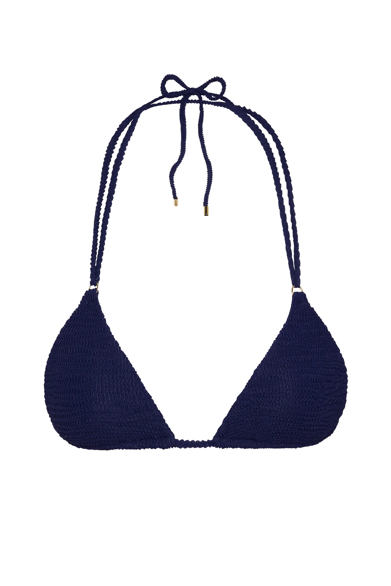 Hanalei Top - Midnight Crinkle | Monday Swimwear