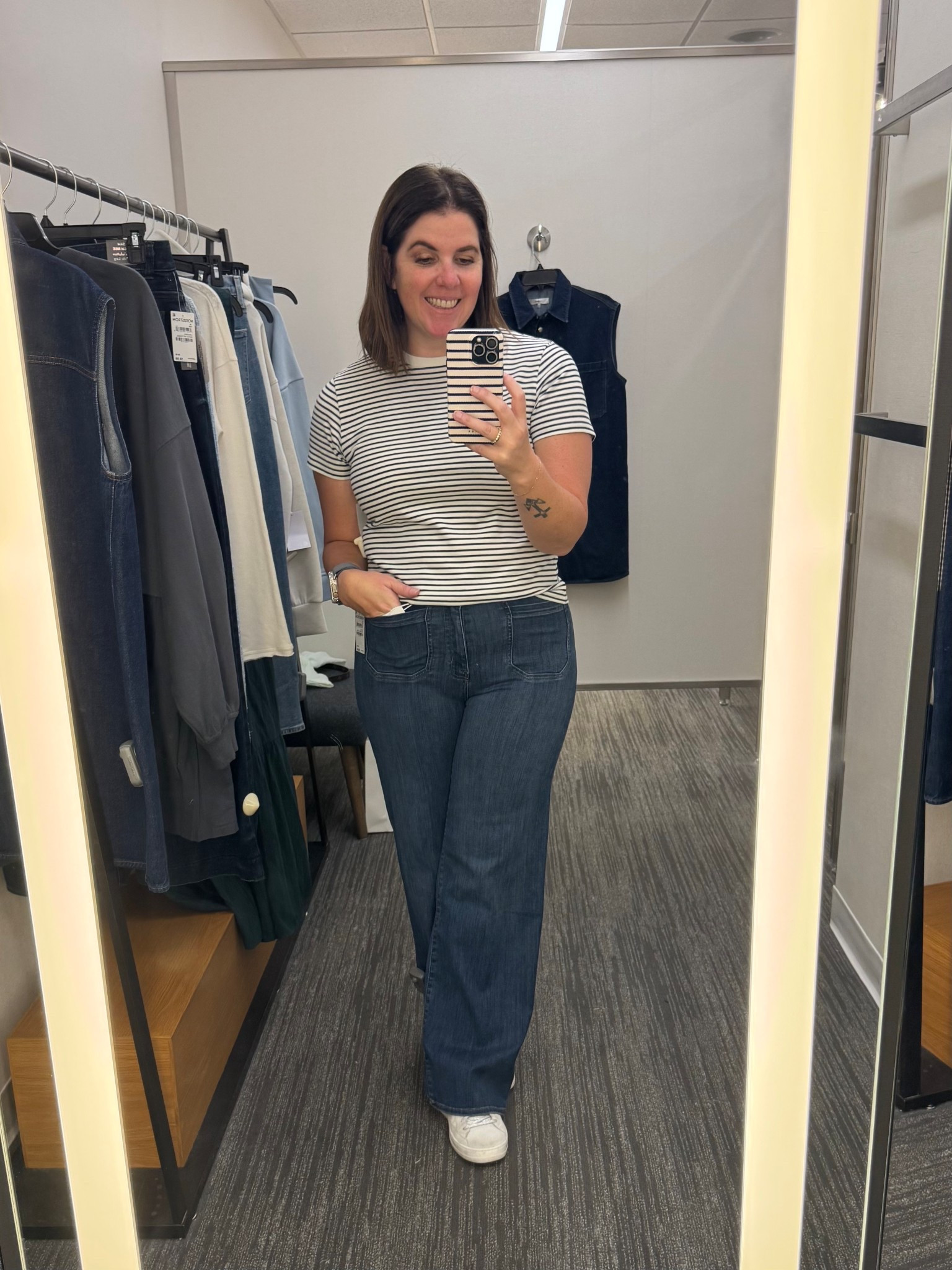 Jeans and tees are staples that are a must from the NSALE! 

Frame tee: $89.99
Frame jeans: $198.99

#LTKMidsize #LTKSaleAlert #LTKStyleTip