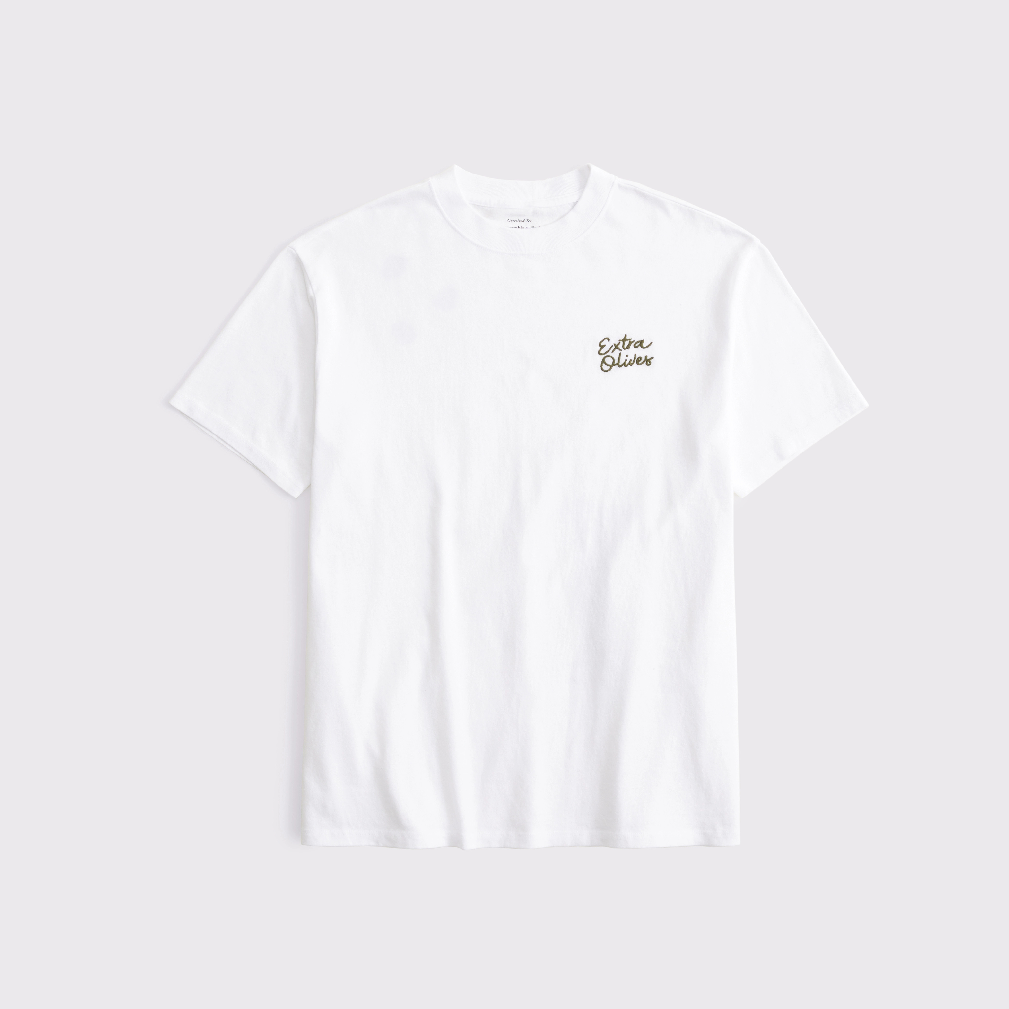 Oversized Dirty Martini Graphic Tee | Abercrombie & Fitch (UK)