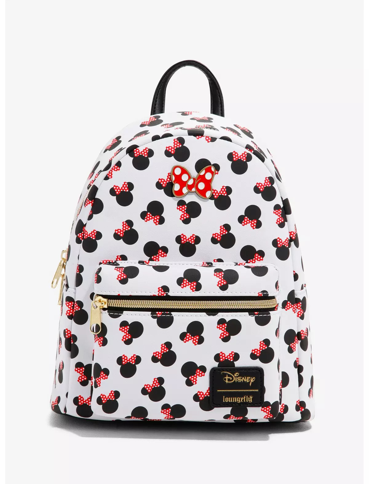 Loungefly Disney Minnie Mouse Heads Mini Backpack | Hot Topic