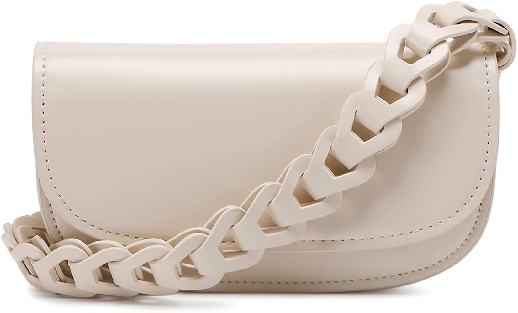 Leanoria 2 Straps Purse Designer Retro Classic Shoulder Bag Vegan Leather Clutch Tote Bag Small Cros | Amazon (US)