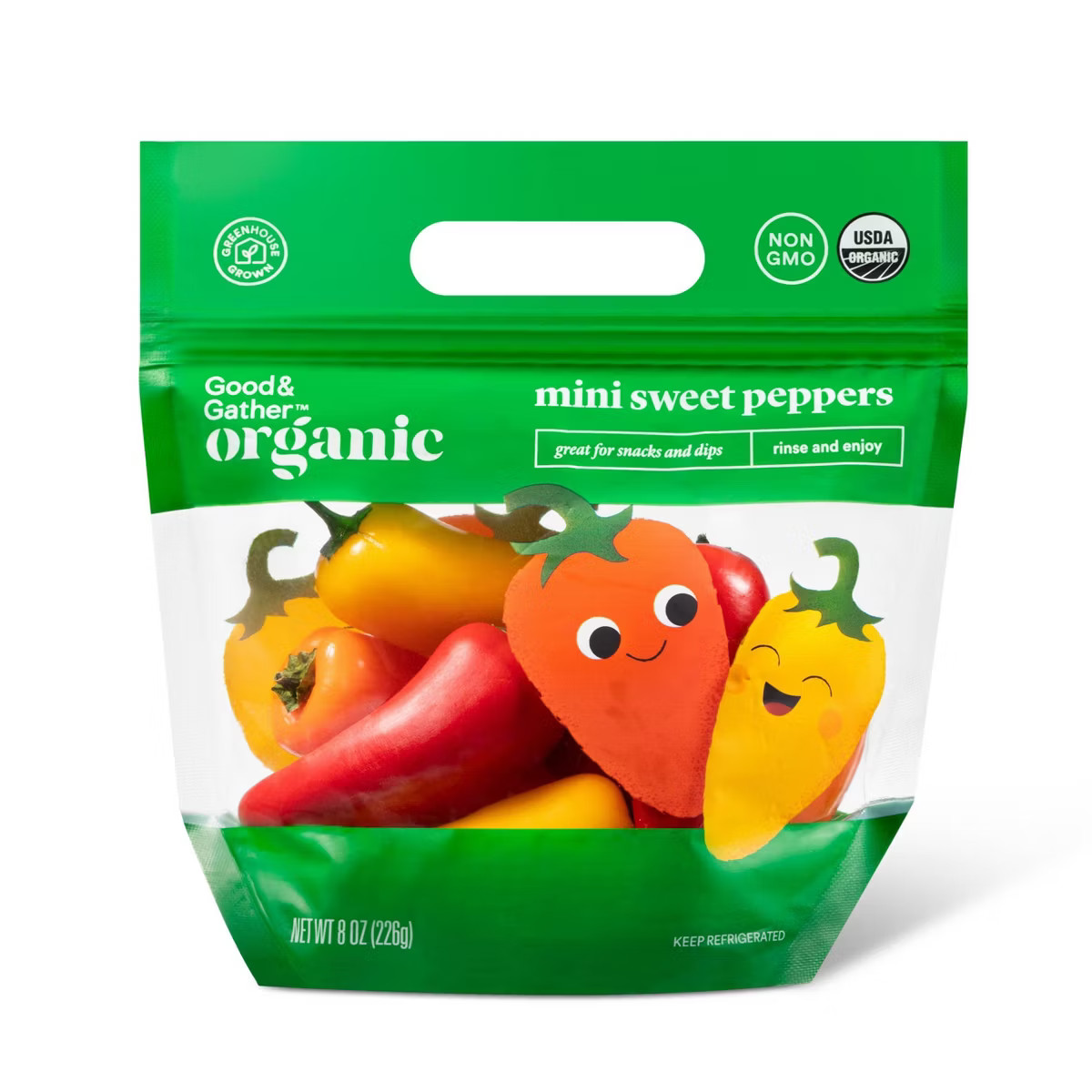 Organic Mini Sweet Peppers - 8oz - Good & Gather™ | Target