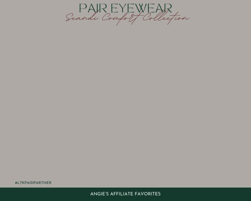 #paidpartnership 
Pair Eyewear has come out with a Scandinavian-inspired collection of toppers called The Scandi Comfort Collection, and I am OBSESSED!

These toppers have a warm and cozy vibe! I will be snagging a few of these! My favorites are the Fjord Marble, the Chestnut Flannel, and the Hearthside Tortoise! 

These are a limited edition, so they won't last long! Grab them before they are gone! 

#PairEyewear #ScandiComfort #LimitedEdition #CozyStyle #LTKUnder50 #LTKFashion 

 #LTKFindsUnder50 #LTKStyleTip