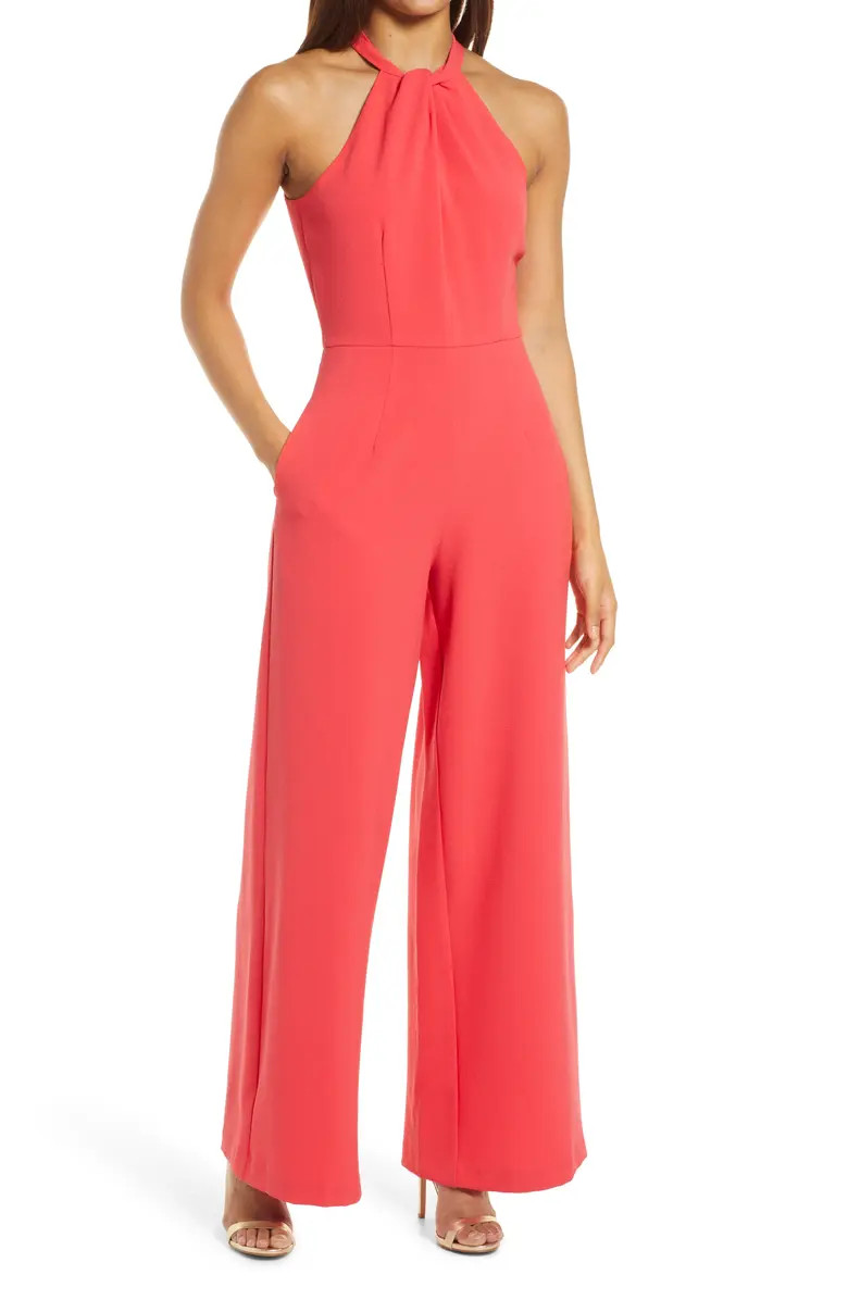 Halter Neck Jumpsuit | Nordstrom