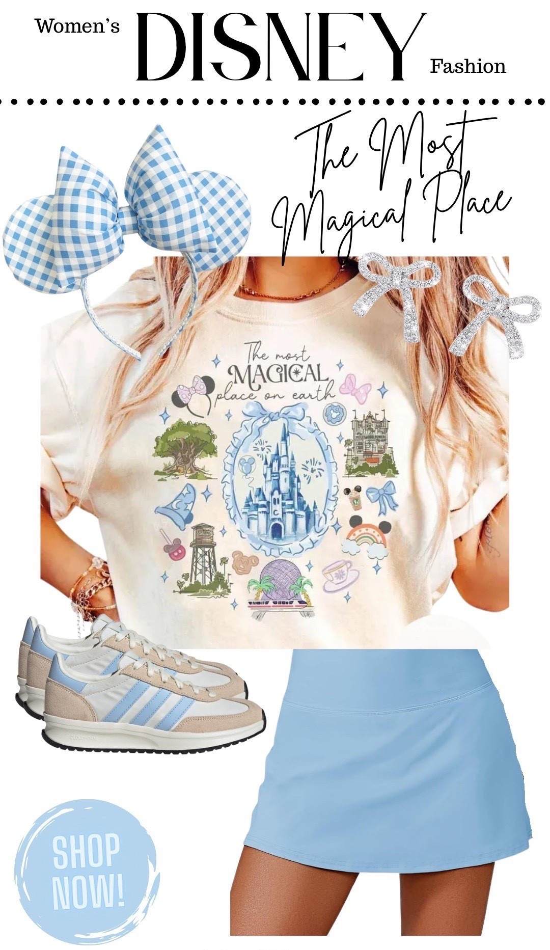 The Most Magical Place on Earth!  This cute and comfy Disney World inspired outfit is perfect for a day at the Magic Kingdom. 💙🏰✨

#LTKDisney #MagicKingdom

 

 

#LTKootd #LTKmomlife #LTKTravel