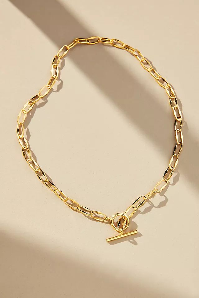 Demi-Fine Pre-Layered Delicate Chain-Link Necklace | Anthropologie (US)