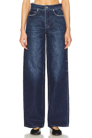 GRLFRND Angelina Baggy Slouch Jean in Ryman Blue from Revolve.com | Revolve Clothing (Global)