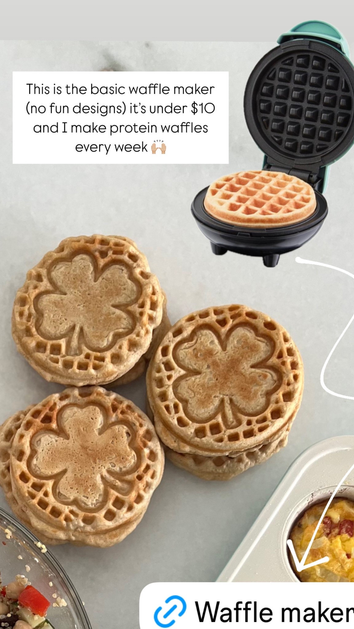 Waffle maker under $10! Meal prep essential 

#LTKHome #LTKFamily #LTKActive