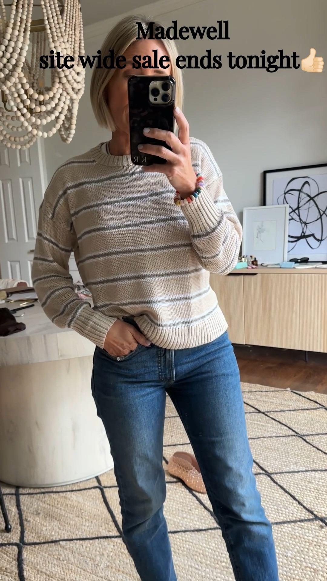 sale @Madewell ends tonight!
linking some of my classic Madewell faves 
jeans in my smaller size 24 regular (i am 5’2”)
sweater in xs

#LTKgrwm #LTKOver40 #LTKSaleAlert