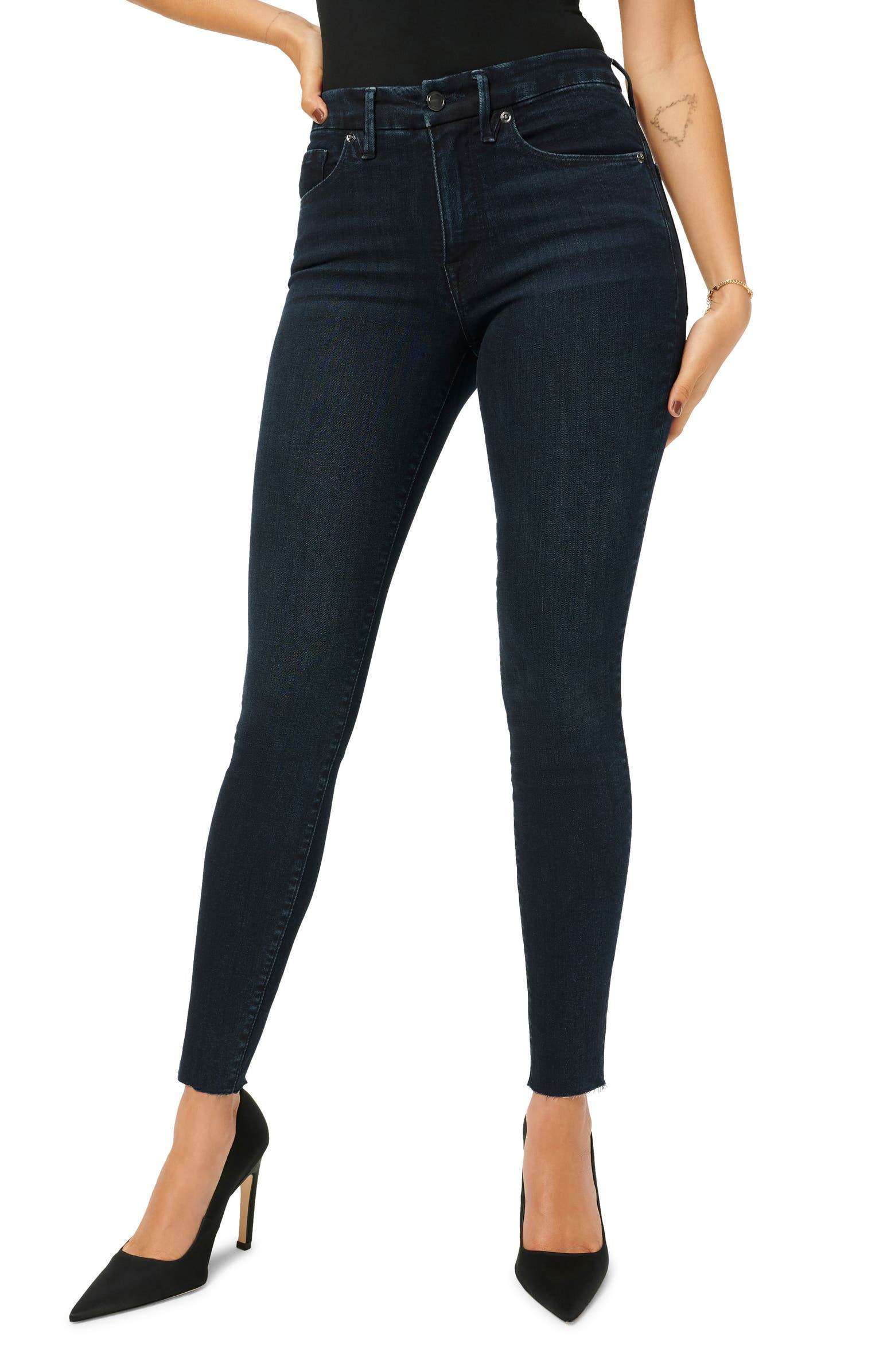 Good Legs Raw Hem Ankle Skinny Jeans | Nordstrom