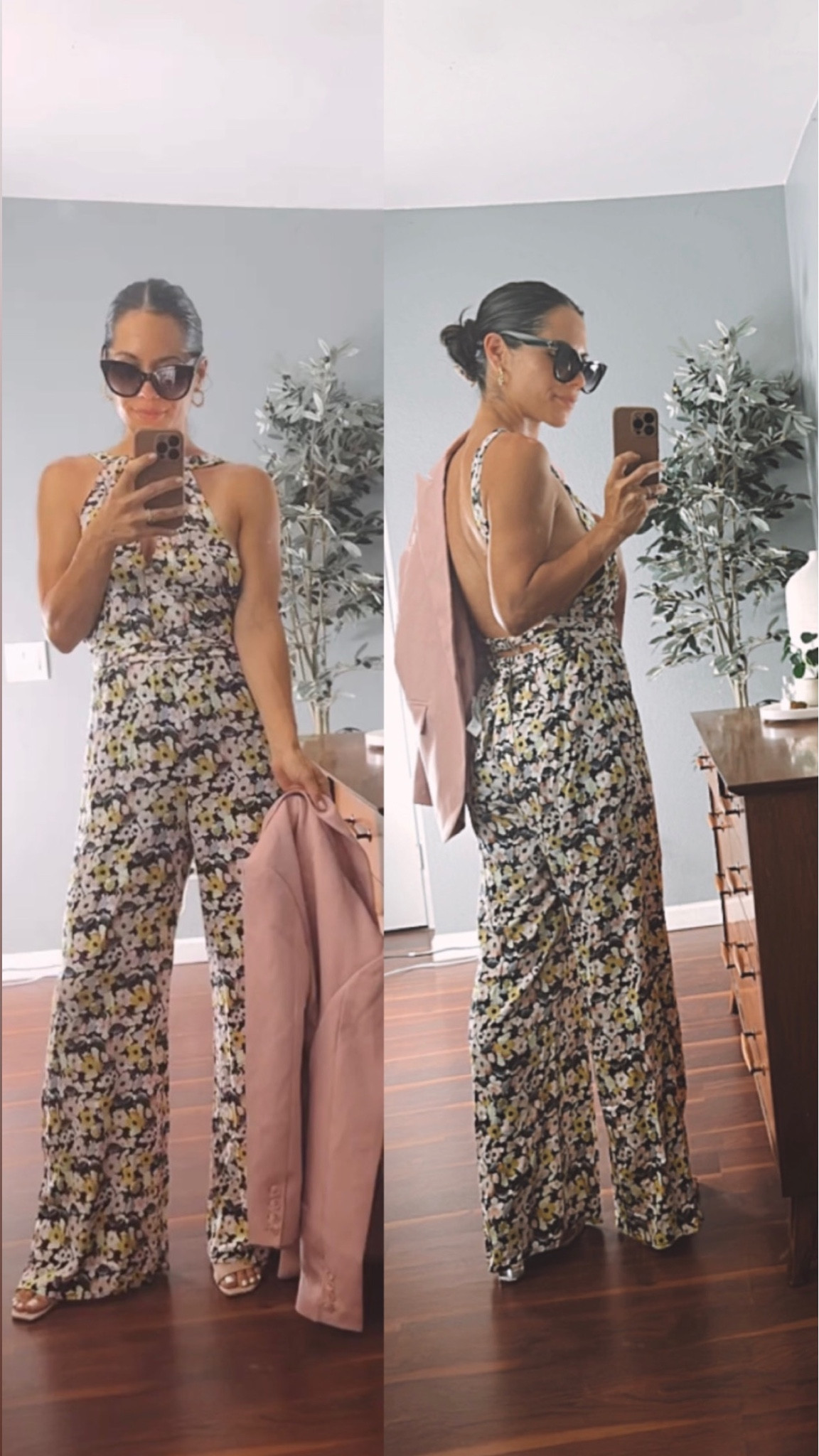 A versatile jumpsuit that screams business chic OR with that low back- a spicy little date night 😍. Need I say more?! As always, a Vici find 🤍. Enter code: therese_inspires20 at checkout for 20% off! 🫶🏼 #vicipartner

#LTKstyletip #LTKworkwear #LTKSeasonal