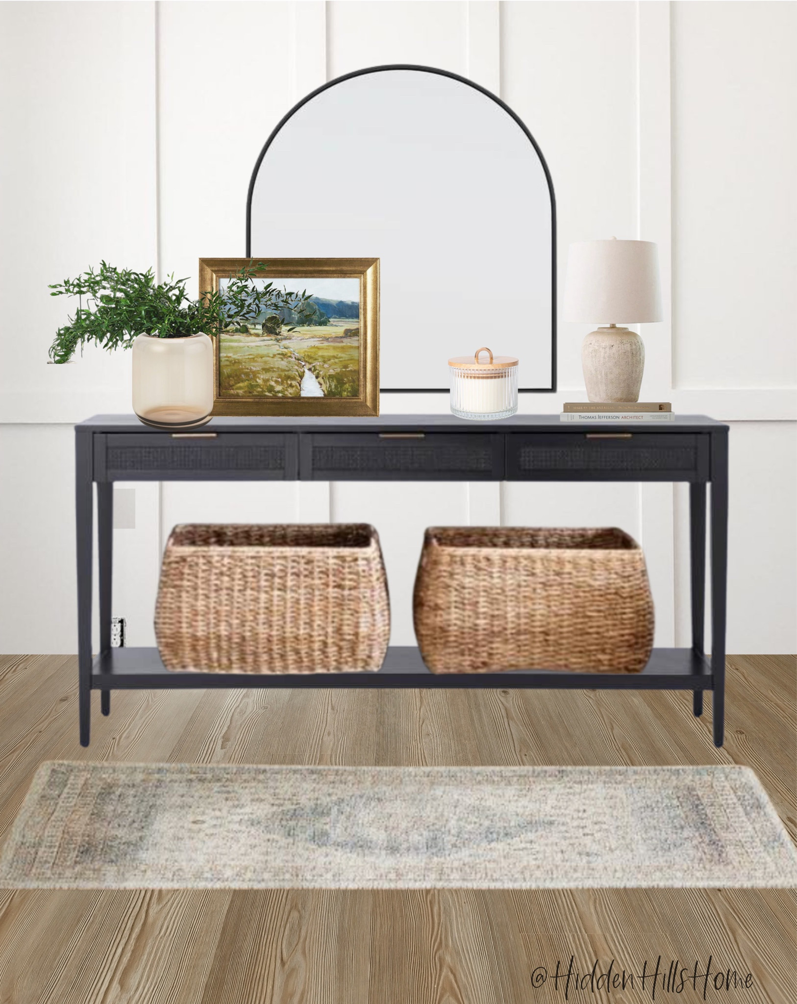 Entryway, home decor, Target entryway decor, Target console table, affordable home decor, entryway mood board, entryway rug, studio McGee home #entryway #consoletable #target 

#LTKhome