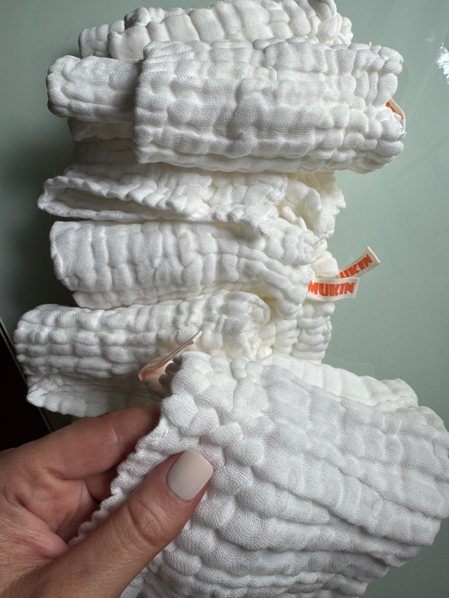 The BEST cloths to wash your face with! The texture is exfoliating and they’re 100% cotton 

#LTKgrwm #LTKdayinmylife #LTKHome