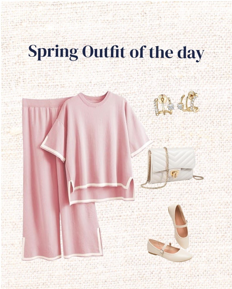 Cute set with neutral accessories. 

#LTKgrwm #LTKSpringSale #LTKOver40