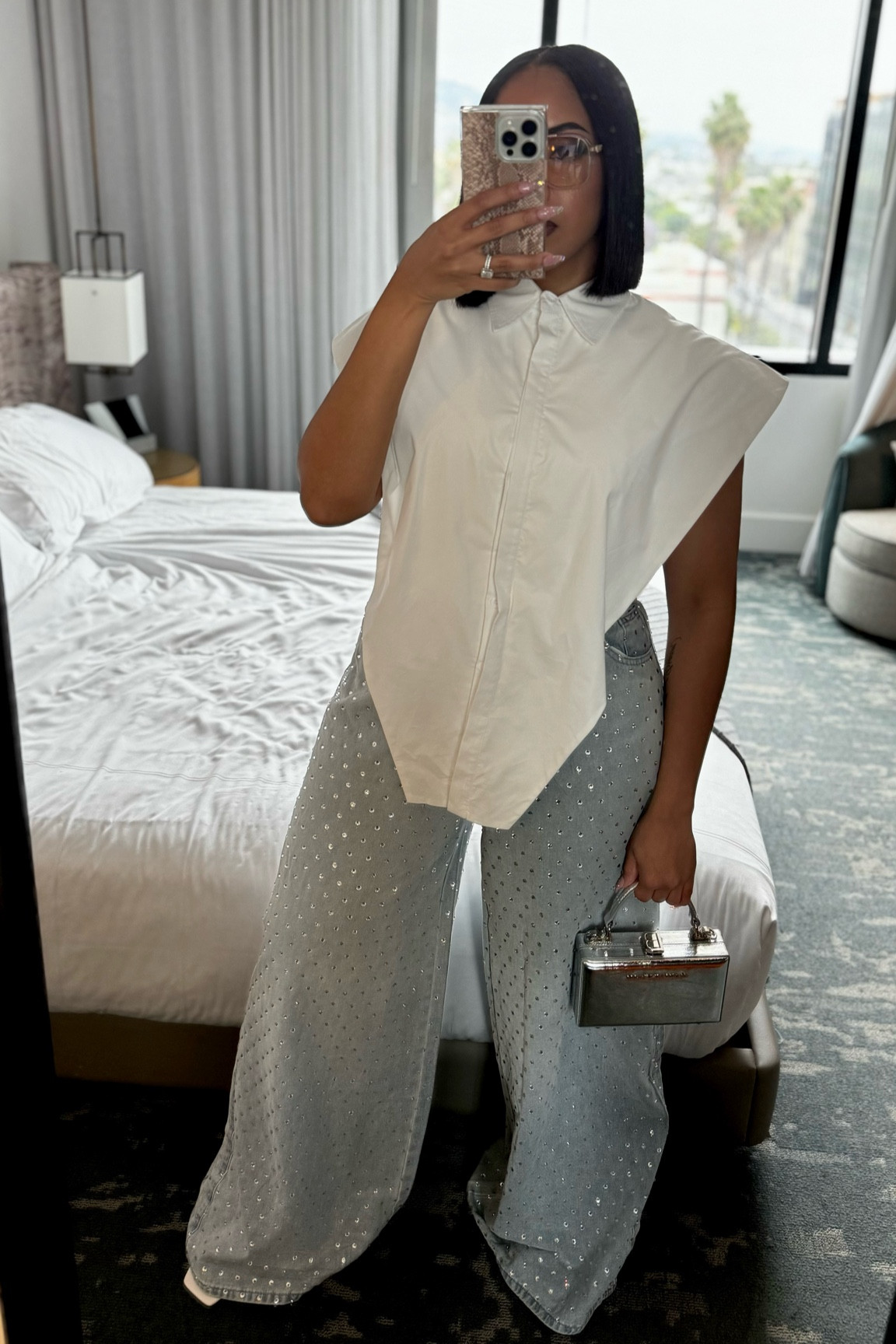 My Elevated twist on a white button up and jeans 👖 ☺️ 

#LTKU #LTKShoeCrush #LTKStyleTip