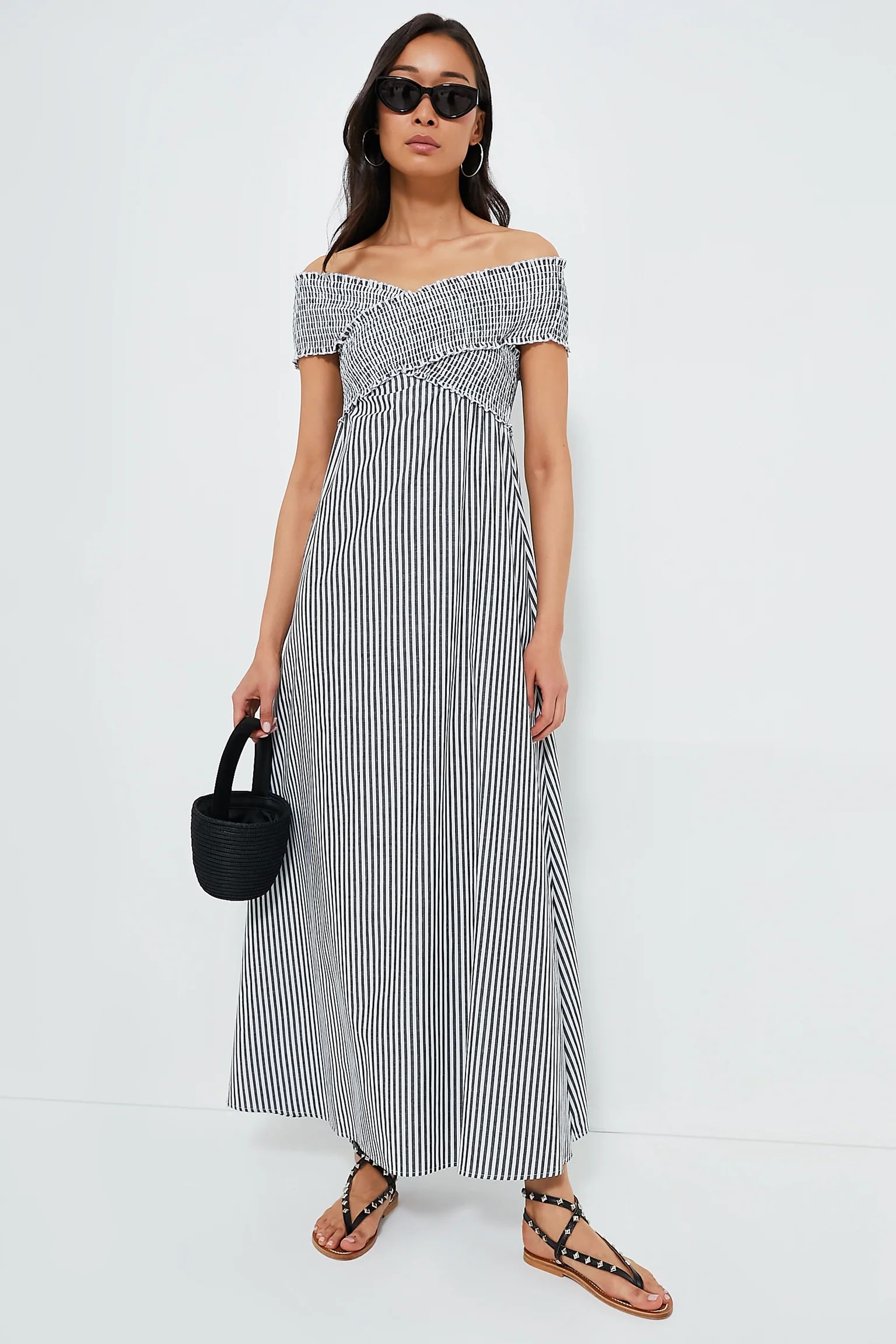 Black Stripe Santino Maxi | Tuckernuck (US)