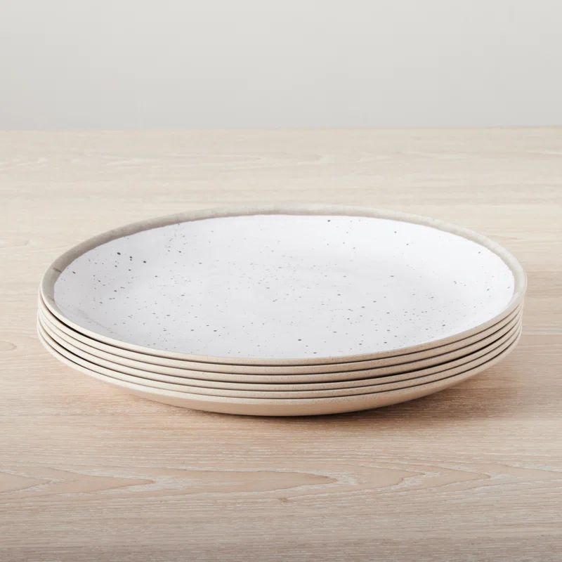 Laya Speckled Melamine Dinner Plate | Wayfair North America