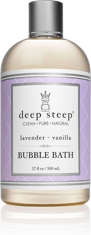 Deep Steep Classic Bubble Bath Lavender Vanilla 17 Ounce | Amazon (US)