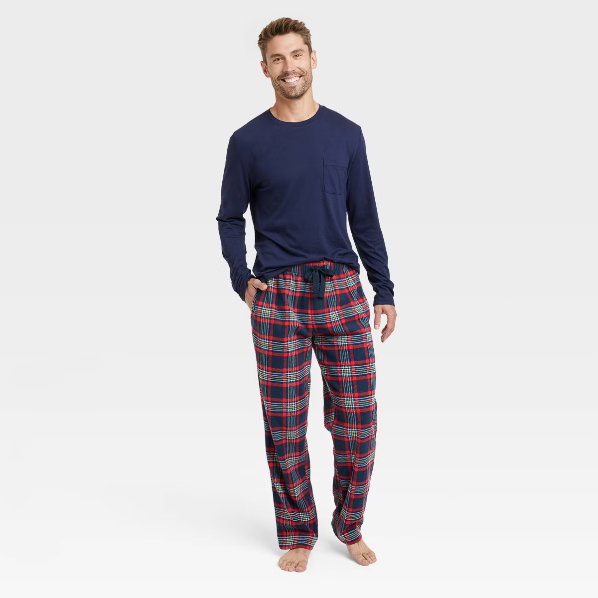 Men's Microfleece Pajama Set 2pc - Goodfellow & Co™ | Target