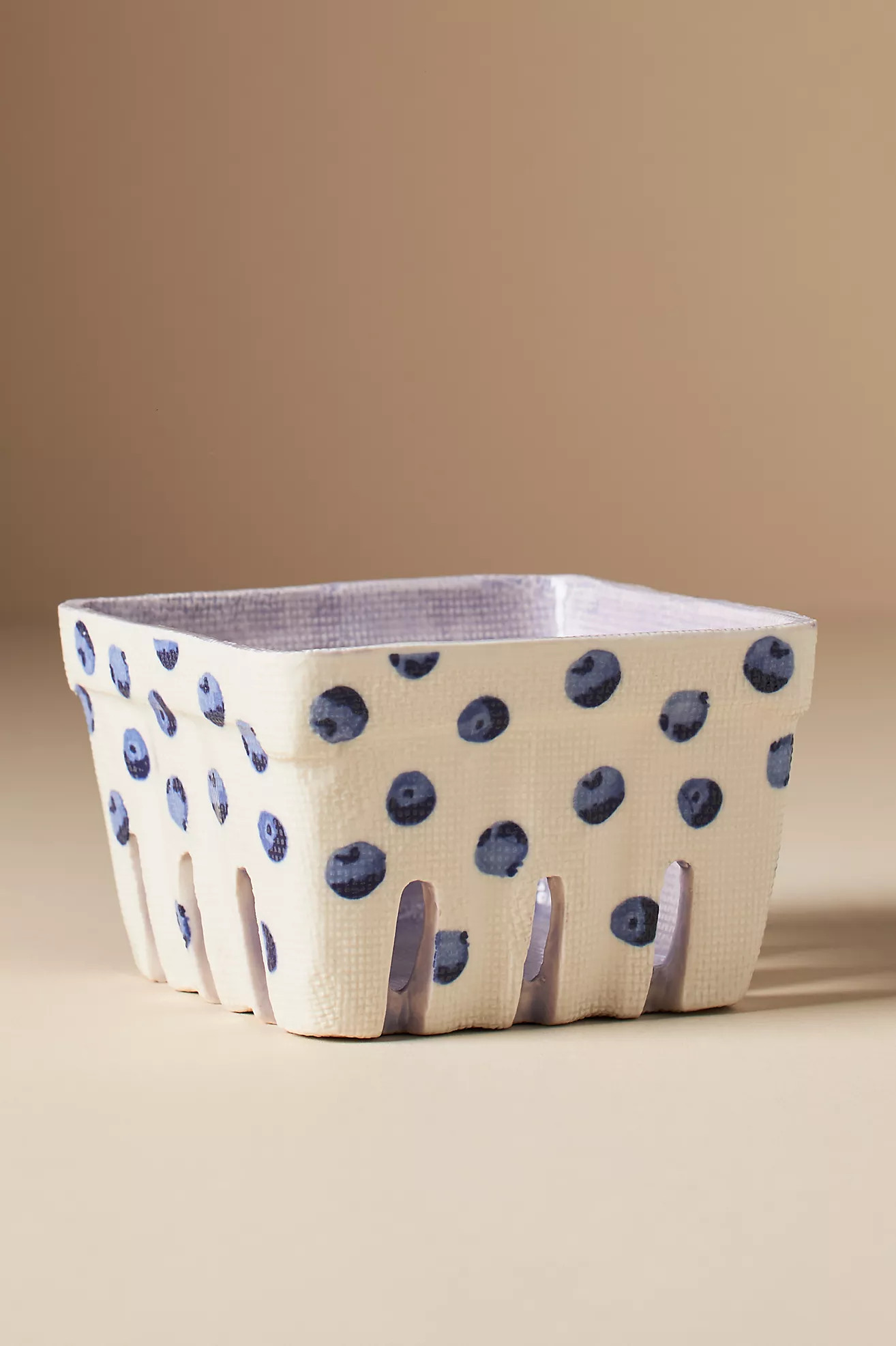 Fruta Stoneware Berry Basket | Anthropologie (US)