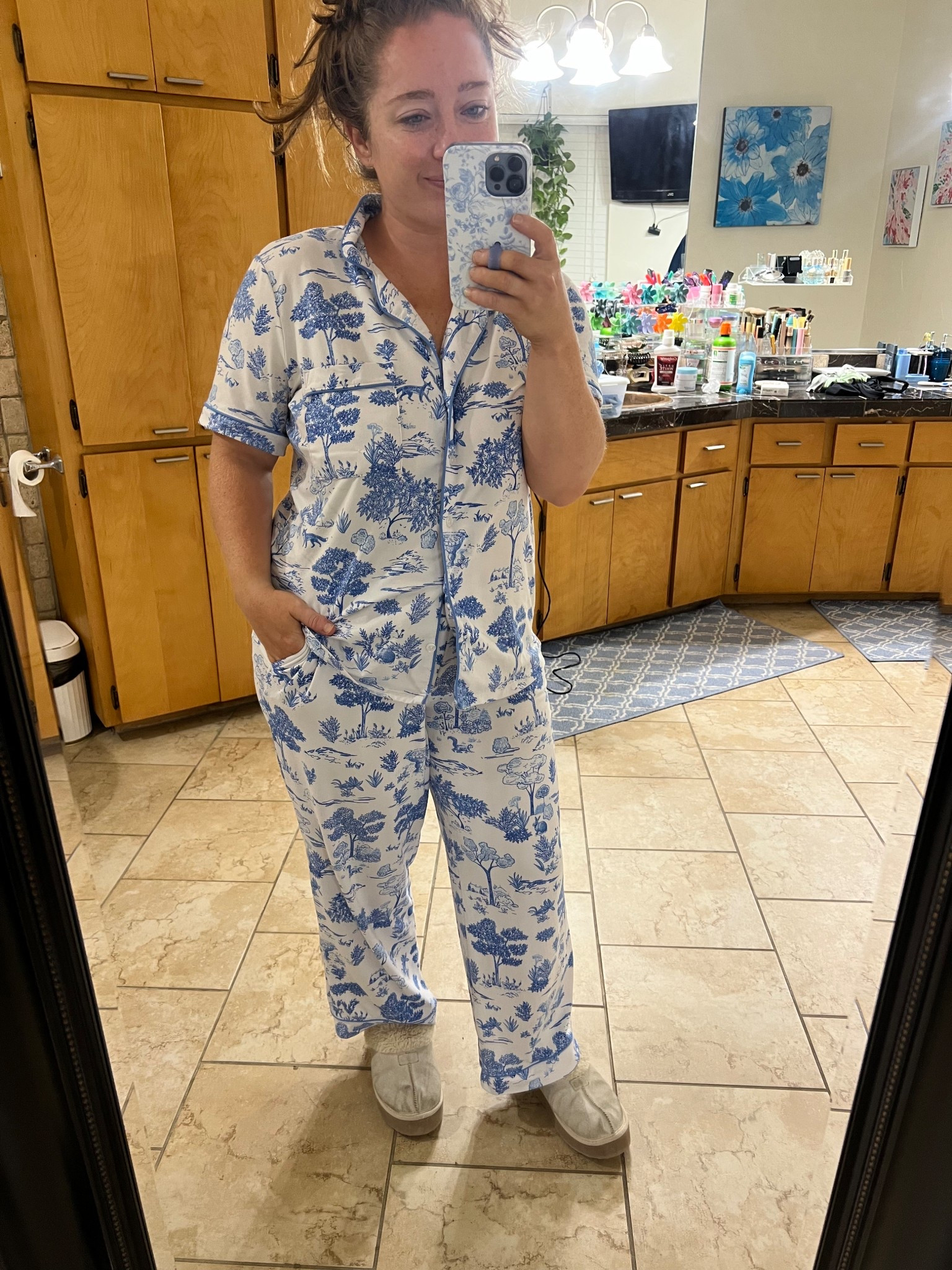 Same JoySpun PJs but in a capri version! 