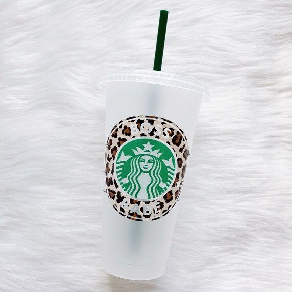 Boss Babe Starbucks Venti Cold Cup | Etsy (UK)