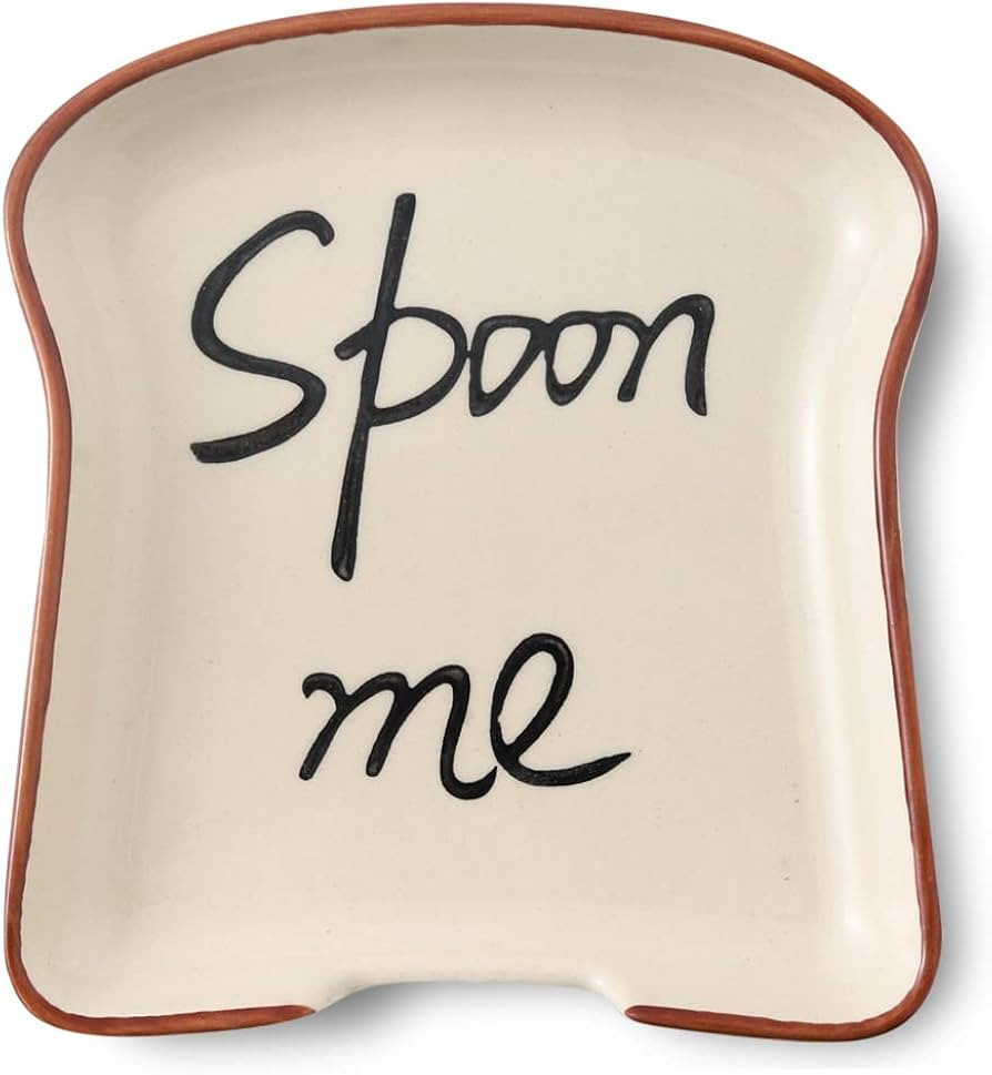 Misijuer Ceramic Stable Spoon Rest, Extra Large Spoon Holder for Kitchen Counter/Counter top/Stov... | Amazon (US)