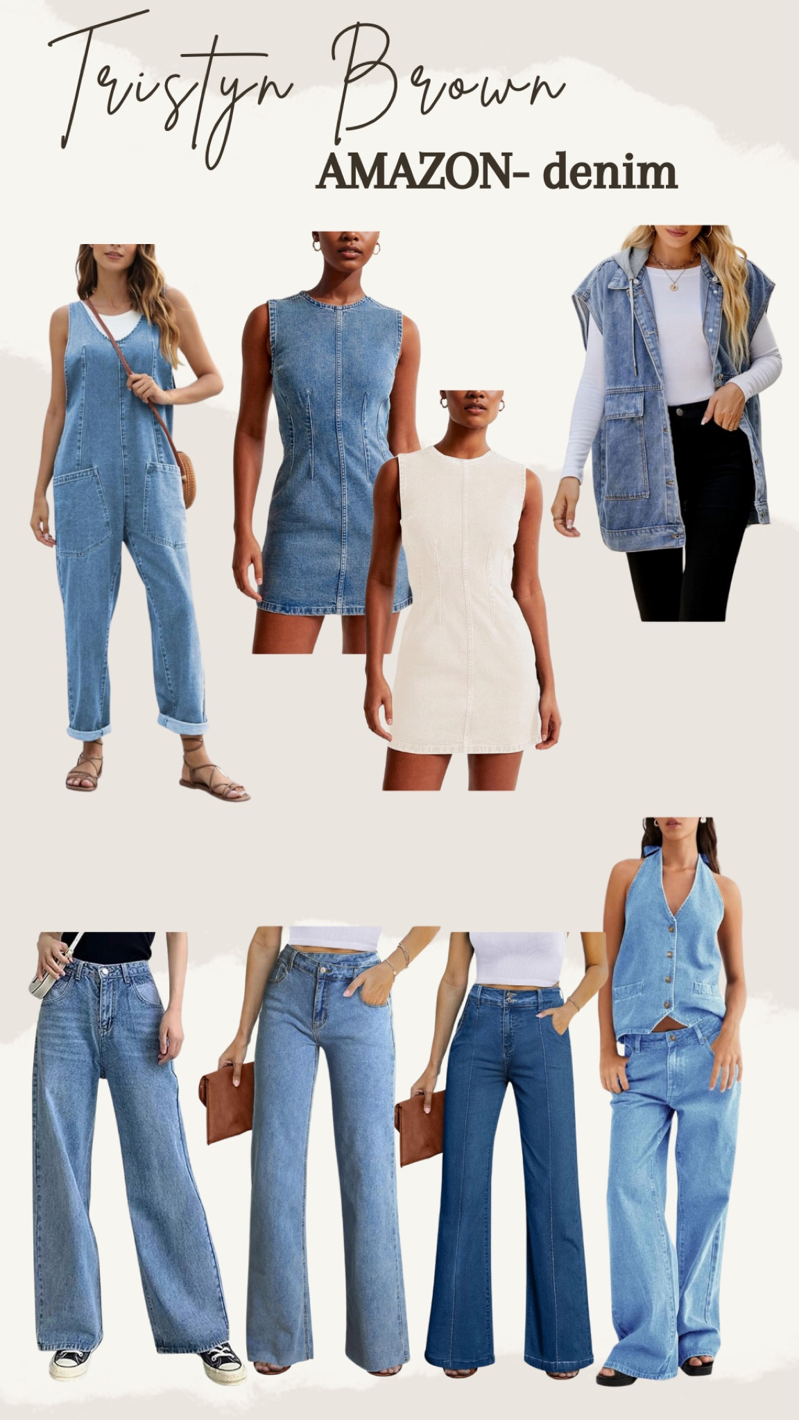 Amazon affordable women’s outfits denim clothing jeans two piece sets dress

#LTKFindsUnder50 #LTKSeasonal #LTKBacktoSchool