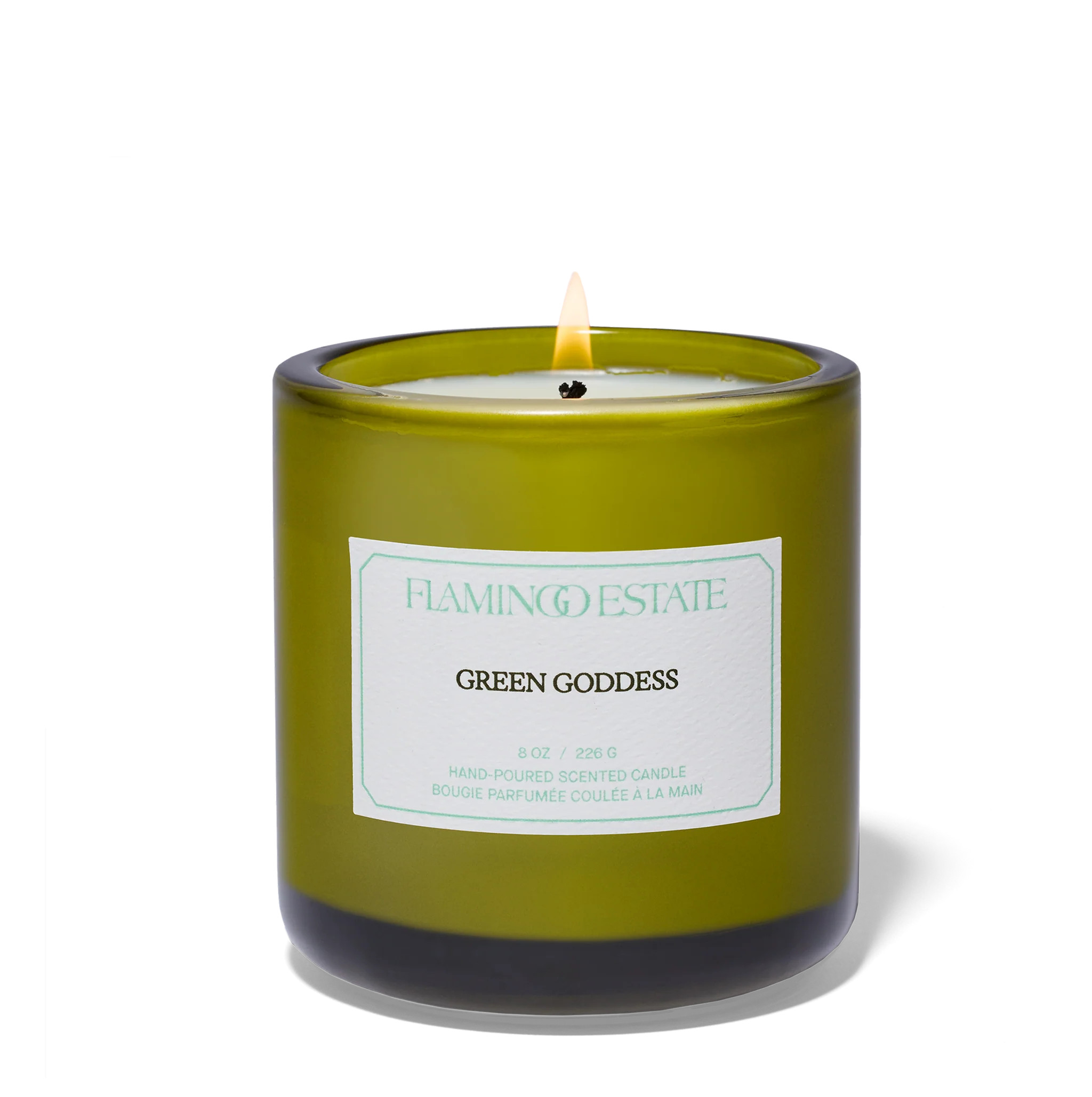 Green Goddess Candle | Flamingo Estate