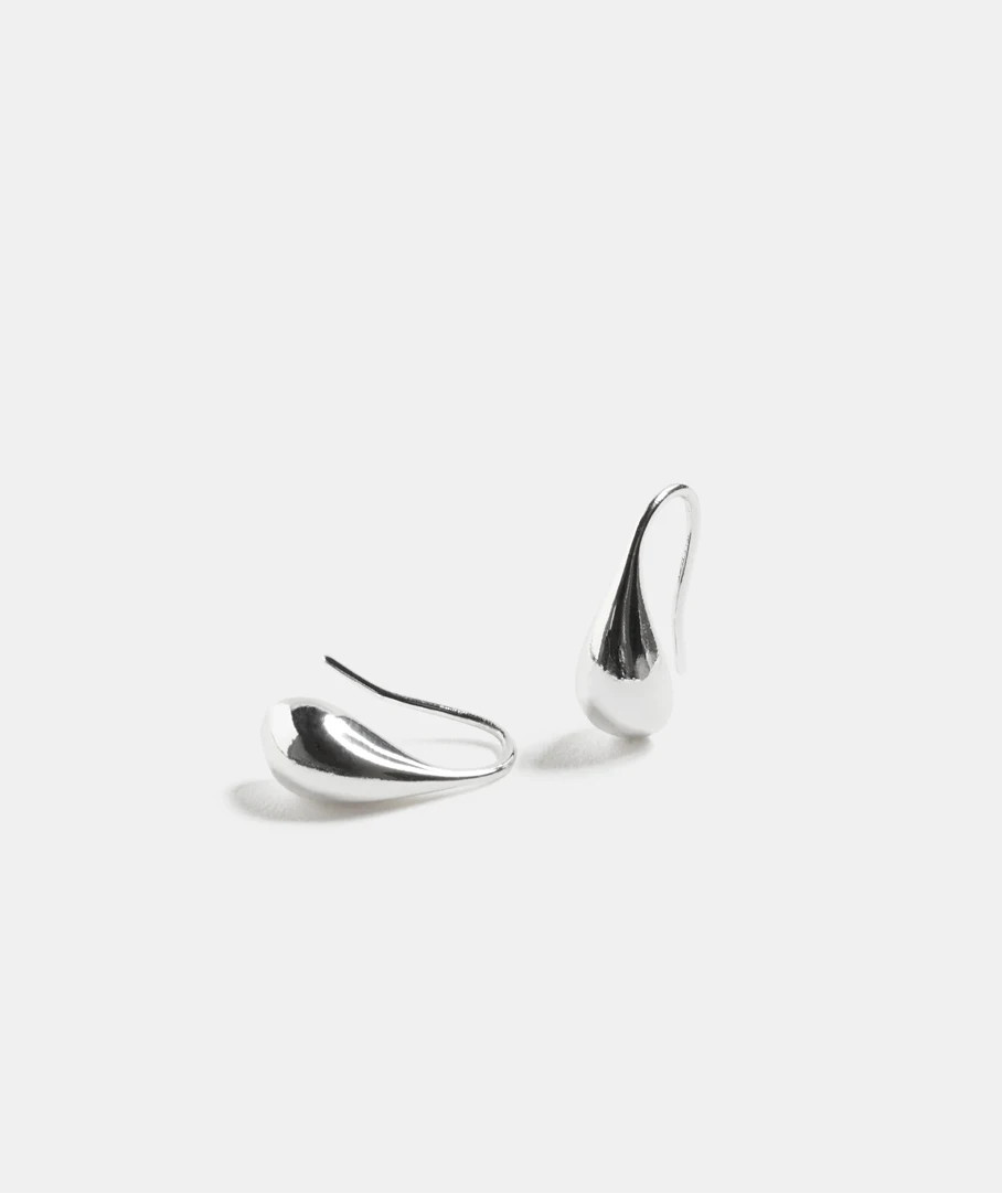 Sterling Silver Plated Teardrop Earring | Sussan