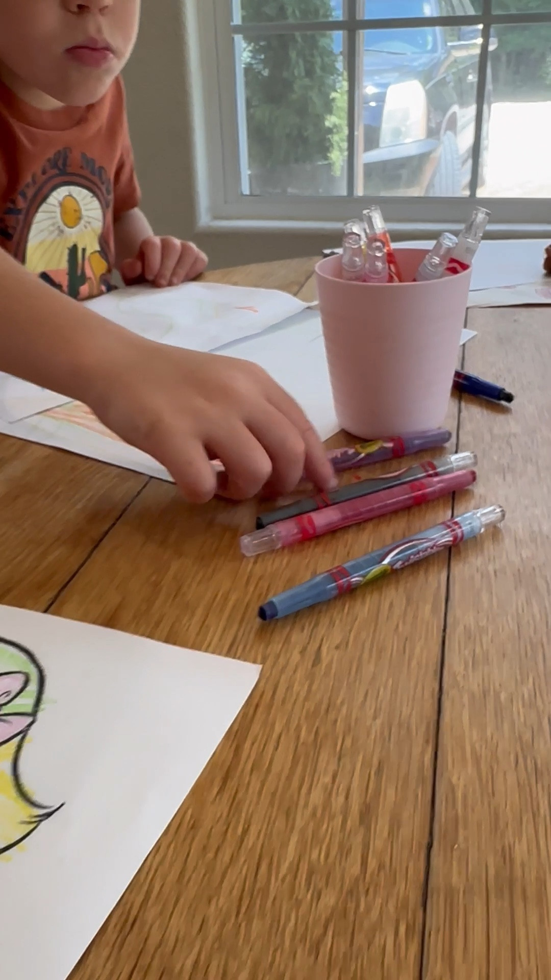 These are the best crayons! My kids love them! They twist up and down! No breaking and no paper trash everywhere 😅🙌

#LTKKids #LTKFamily #LTKVideo