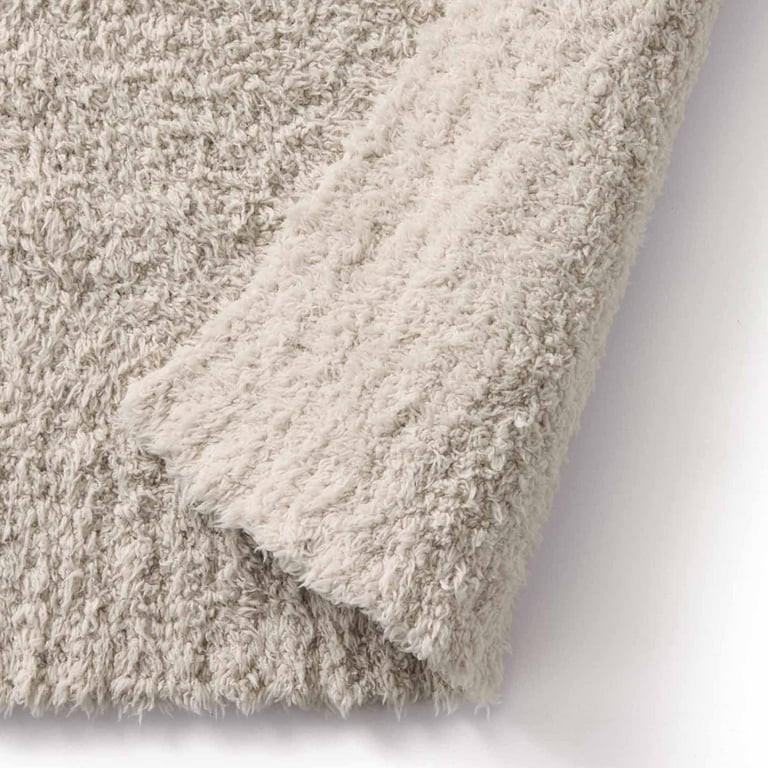Better Homes and Gardens Beige Cozy Knit Throw, 50" x 72" | Walmart (US)