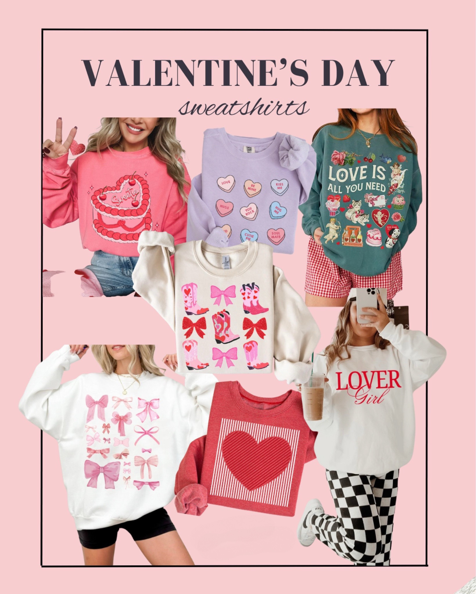 Valentine's Day sweatshirts
Valentine's Day women's outfits
Sweatshirts for women

#LTKParties #LTKStyleTip #LTKSeasonal