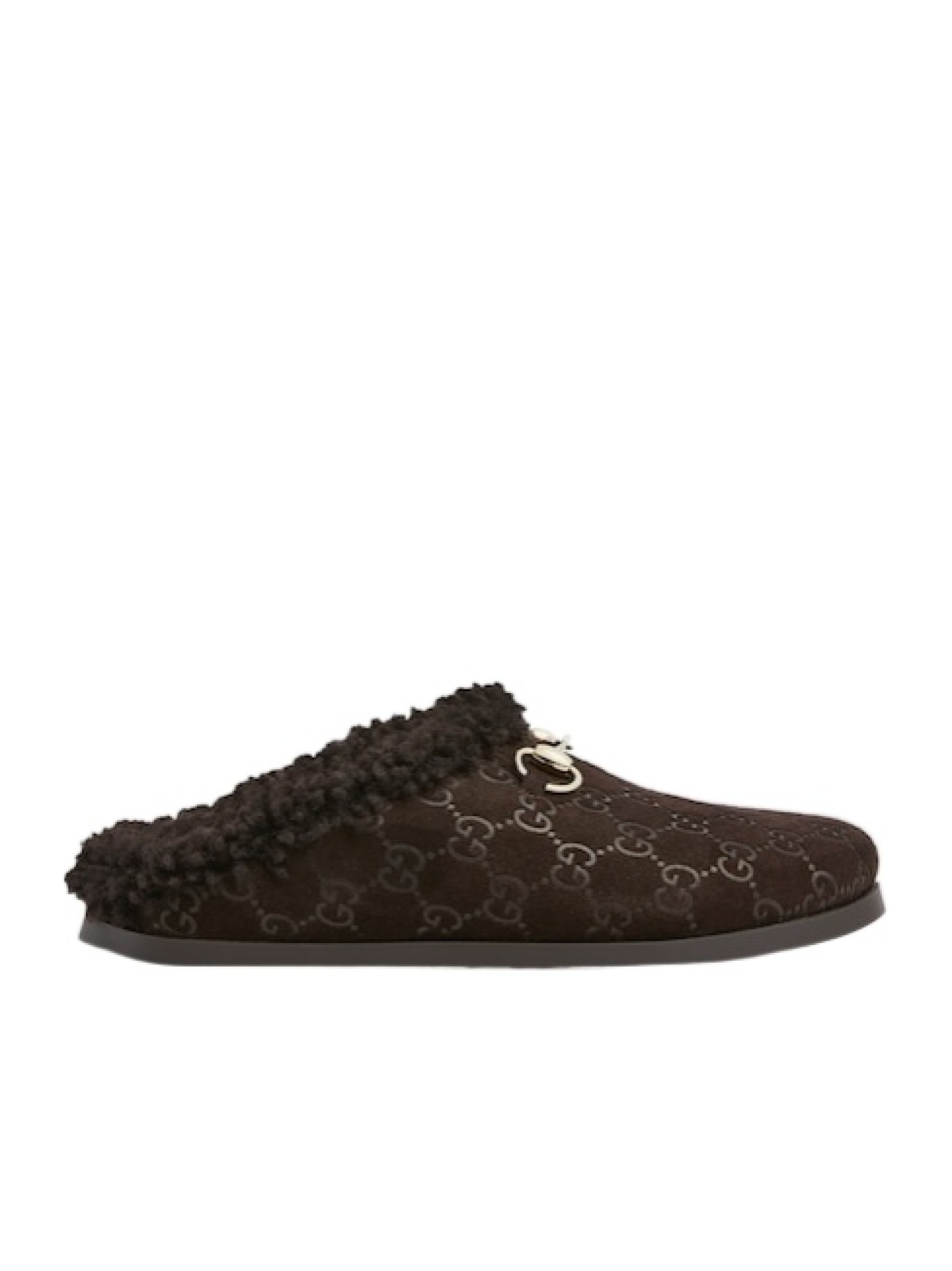 Gucci Monogrammed Slip-On Sandals | Senser US