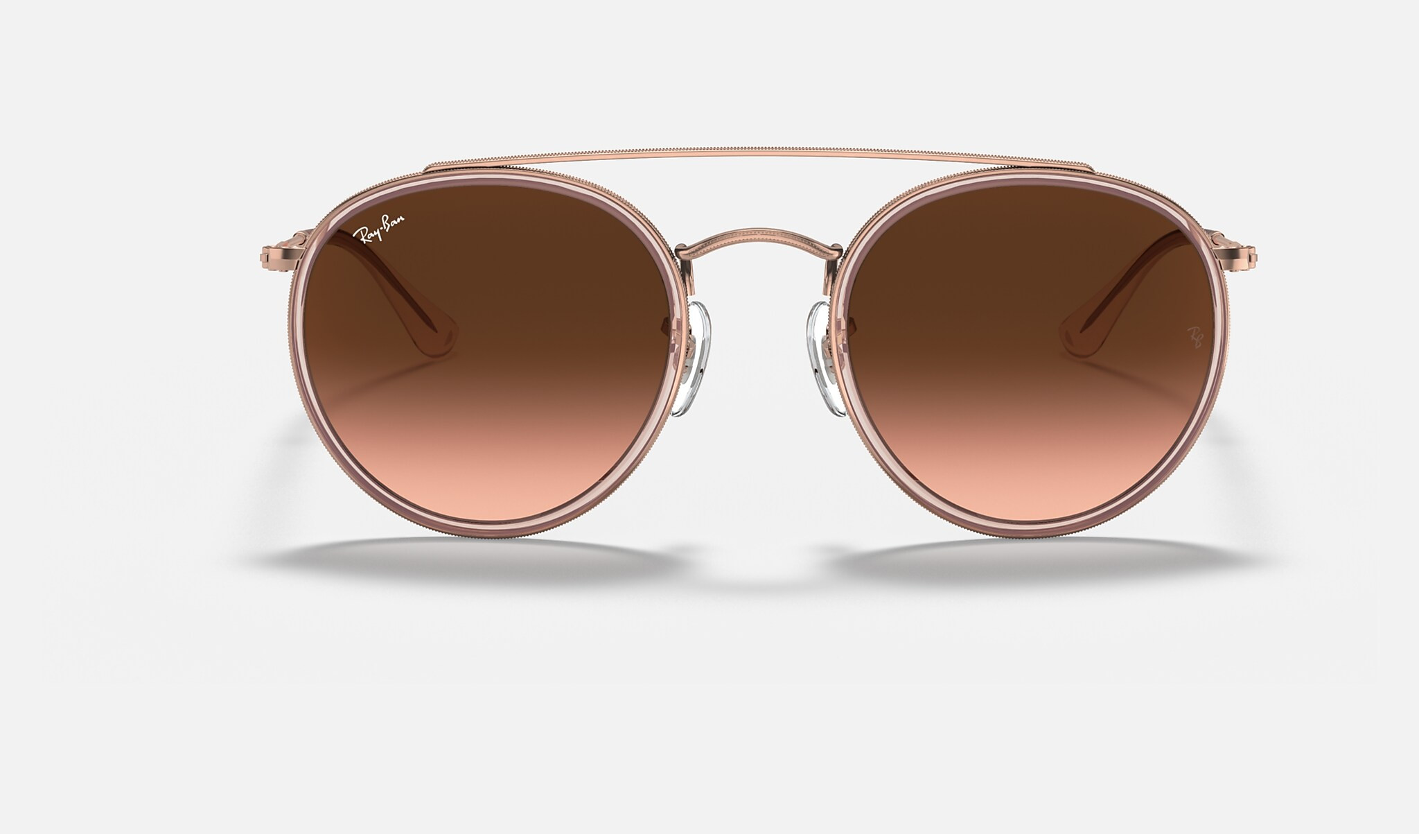 Check out the Round Double Bridge at ray-ban.com | Ray-Ban (US)