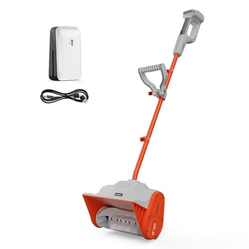 Litheli Electric Snow Shovel Cordless 20V, Lightweight Battery Powered Snow Blower with 4.0Ah Battery, Easy Snow Removal Tool for Driveways, Sidewalks, Patios and Decks | Amazon (US)