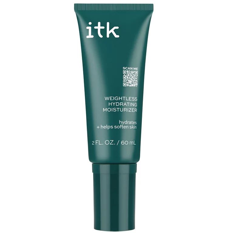 ITK Weightless Hydrating Face Moisturizer |with Niacinamide + Apple Extract, 2 fl. oz. | Walmart (US)