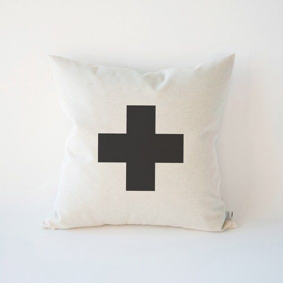 Swiss Cross pillow cover | Etsy | Etsy (US)