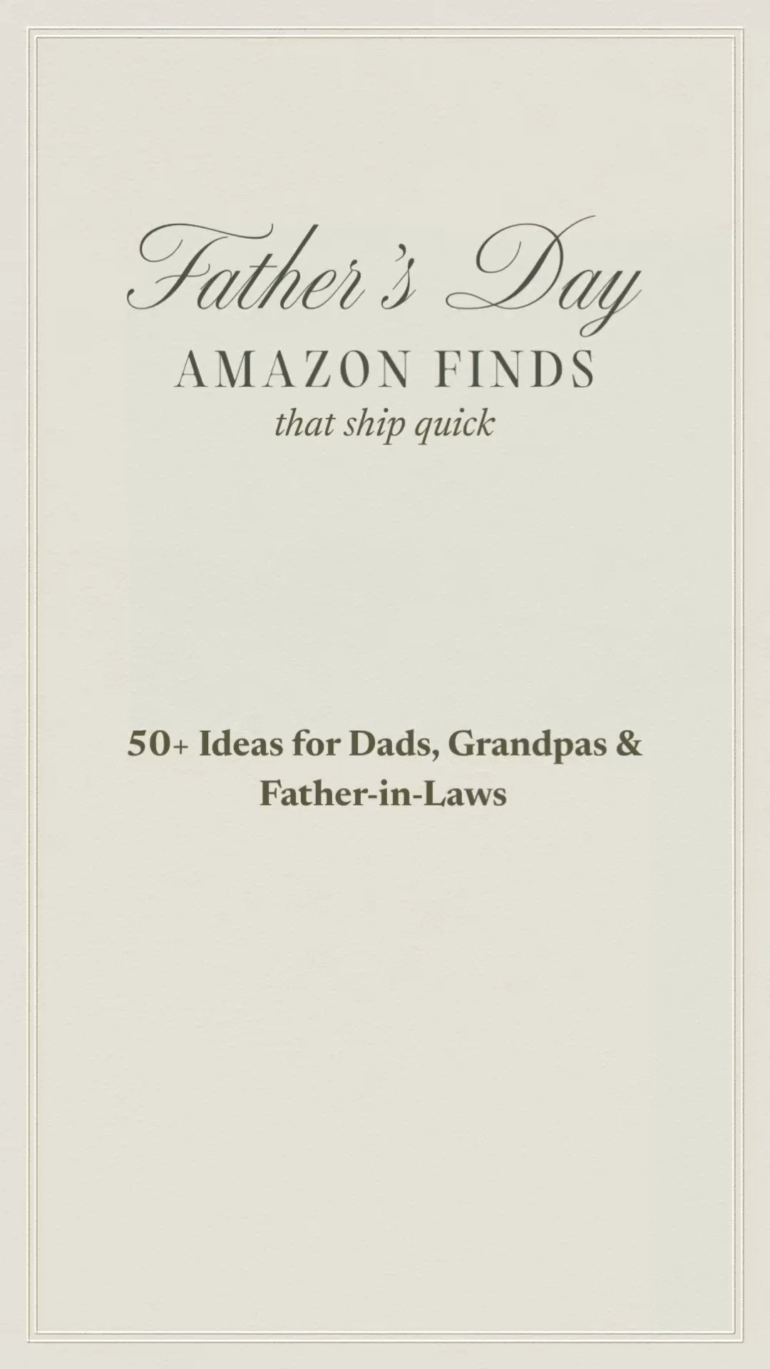 Click my photo below for the list of 50+ ideas!

#LTKMens #LTKHome #LTKSeasonal