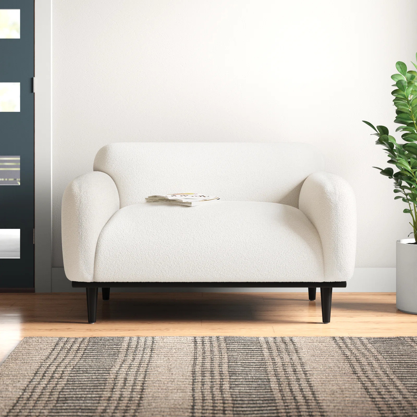 Wade Logan® Ameriya Southview Upholstered Loveseat "& Reviews" | Wayfair | Wayfair North America