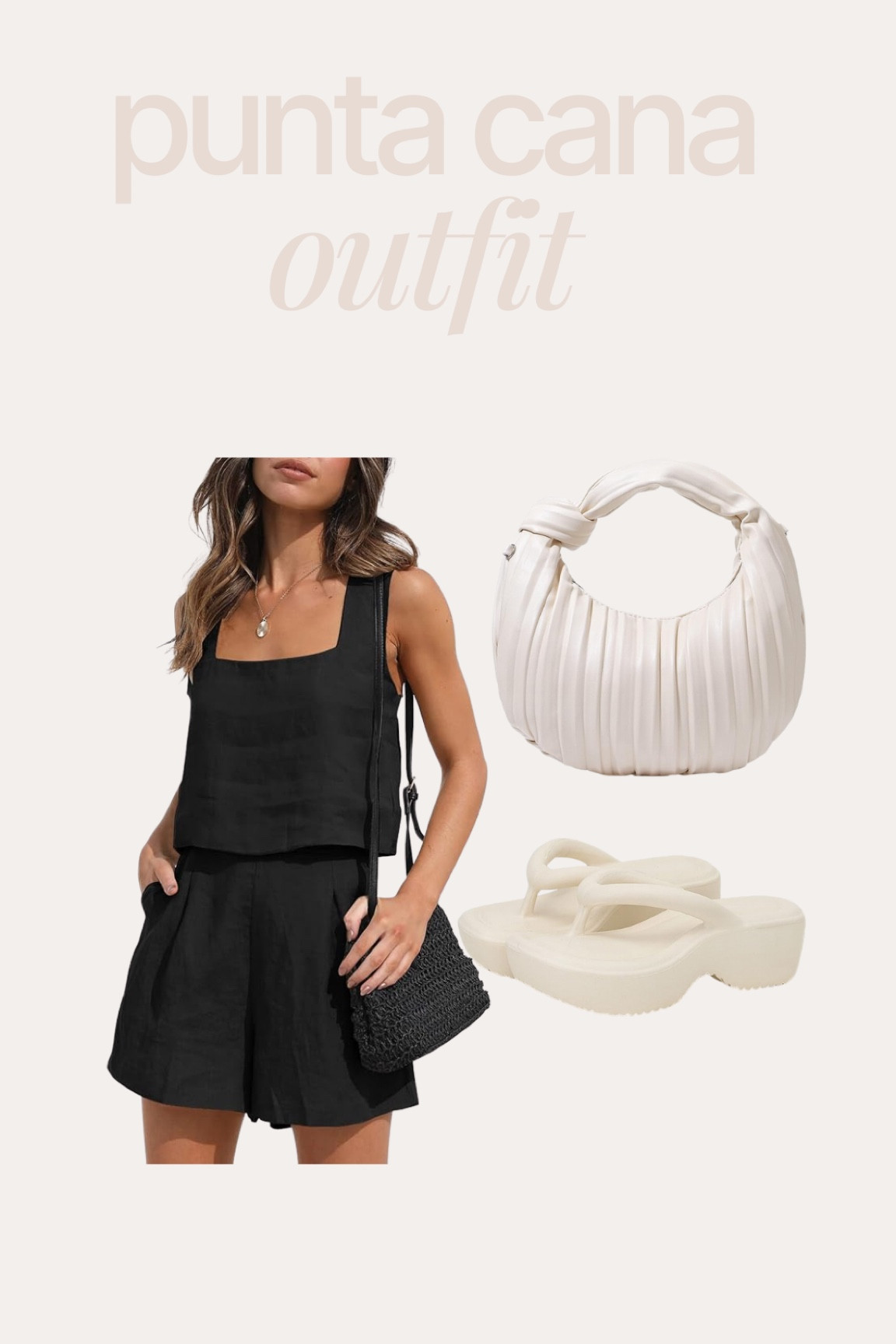 Classic and comfortable style outfit for vacation 🤍🐚 all from Amazon under $50! 

#LTKtravel #LTKstyletip #LTKfindsunder50